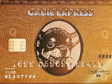 Load image into Gallery viewer, Gabie Express Gold Card