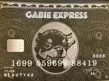 Load image into Gallery viewer, Gabie Express Black Card